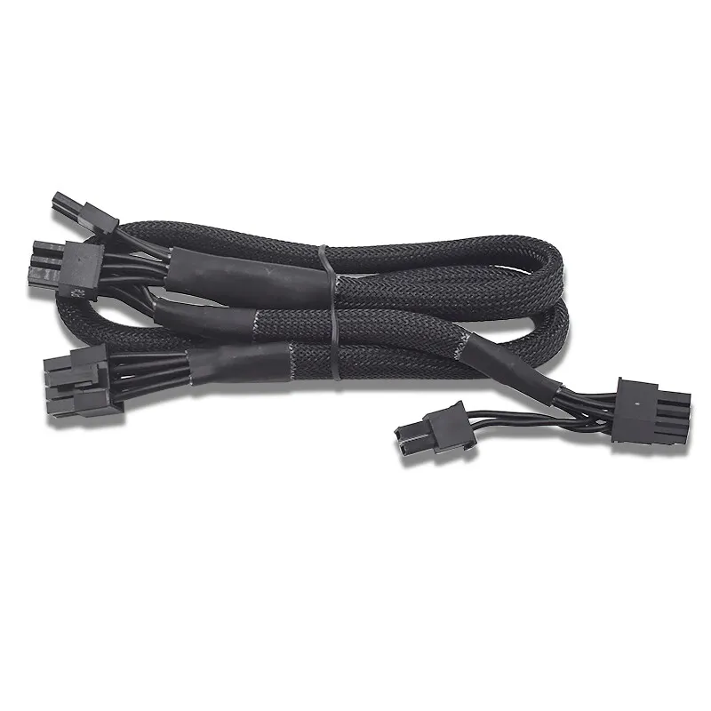 For Corsair 8 Pin to Dual 8 (6+2) Pin Power Supply Modular Cable | eBay