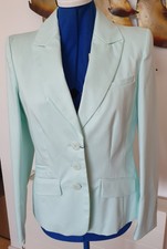 Madeleine Mint Green Blazer - Size 8 Rrp £149.99