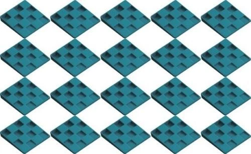 40 x WOLFCRAFT Abstandskeile Laminatkeile Laminat Abstand Keile Parkett Keil NEU