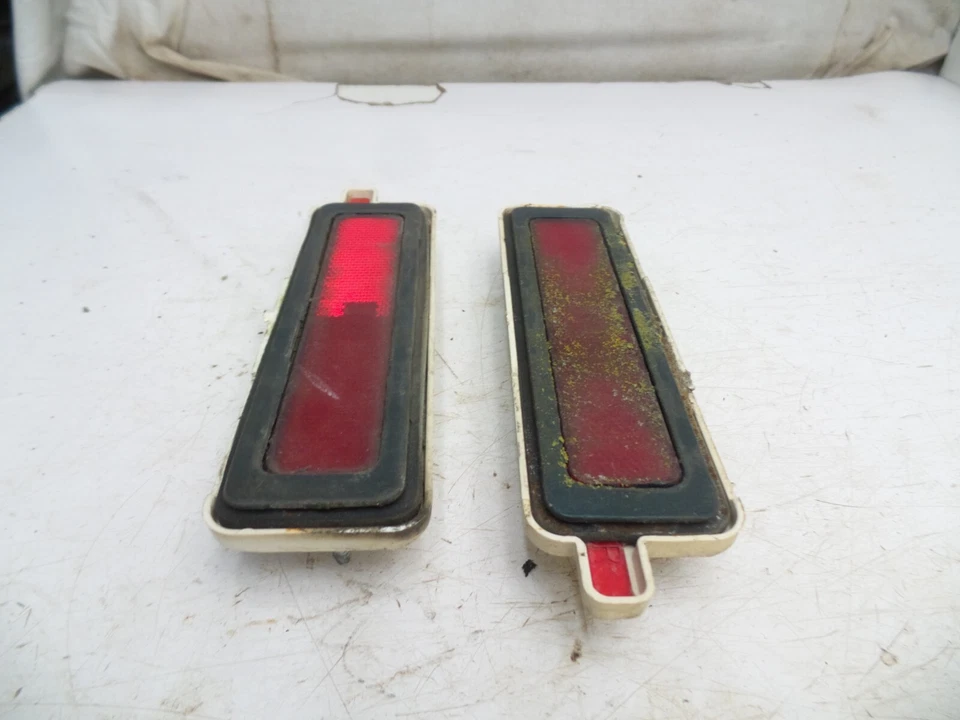 82-92 JUEGO MARCADORES LATERALES ROJOS TRASEROS FIREBIRD TRANS AM T/A PONTIAC GM Foto 4 de 4