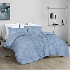 2025 New Ultra Soft Quilt Doona Duvet Cover Set Single Double Queen Super King