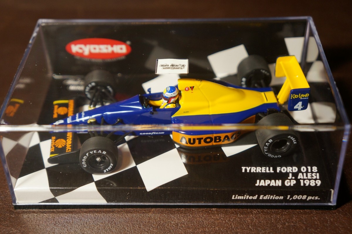 LIMITED 1008pcs】MINICHAMPS x KYOSHO 1:43 Tyrrell Ford 018