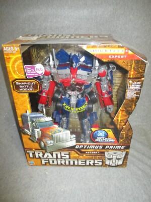 HTF 2009 New Transformers OPTIMUS PRIME Autobot Robot Decepticons Codes Truck