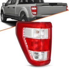 Driver Left Side Red Lens Tail Brake Light Stop Lamp for Ford F-150 XL 2021-2023