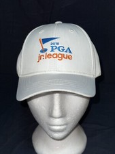 2018 PGA JR. LEAGUE GOLF HAT BASEBALL CAP WHITE GARB