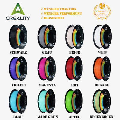 [Value Pack]Creality Ender PLA+ 1.75 3D-Druckfilamente 100 mm/s Geschwindigkeit