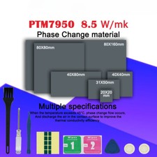 Phase Change Pad 8.5W/mk Thermal Grease Material Laptop/CPU/GPU Heatsink Cooling