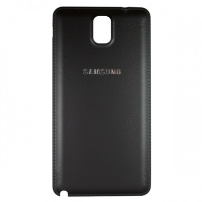 SAMSUNG GALAXY NOTE 3 BLACK NEW BATTERY BACK COVER REAR DOOR REPLACEMENT PART