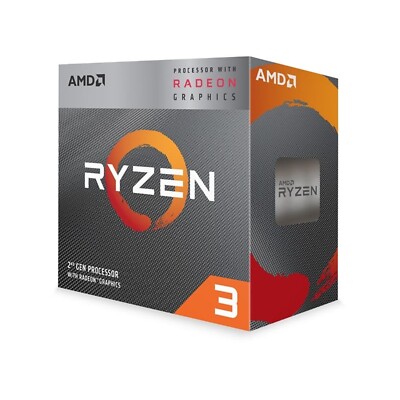 AMD Ryzen 3200g GHz Quad-Core (YD3200C5FHBOX) Processor