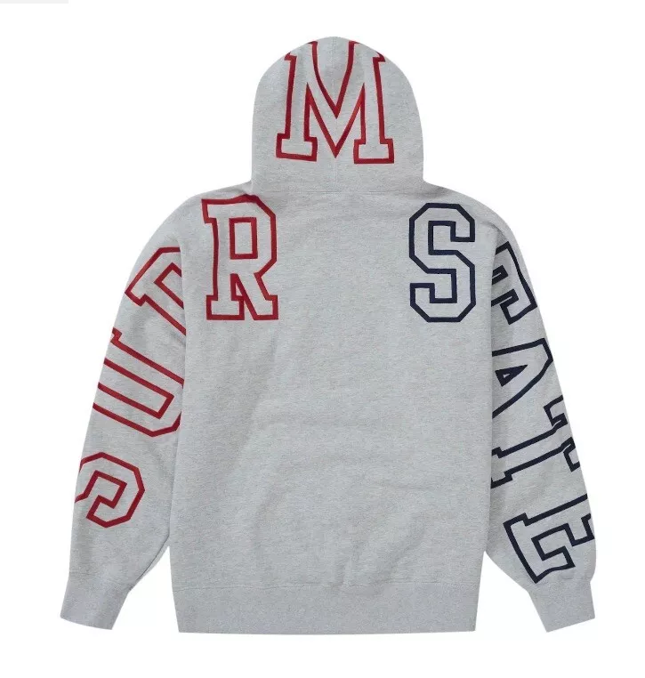 オンラインストア銀座 supreme state hooded sweatshirt メンズ