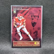 Cornell Powell #98 Red Rookie Card #'d 64/99 2021 Panini Illusions Football RC