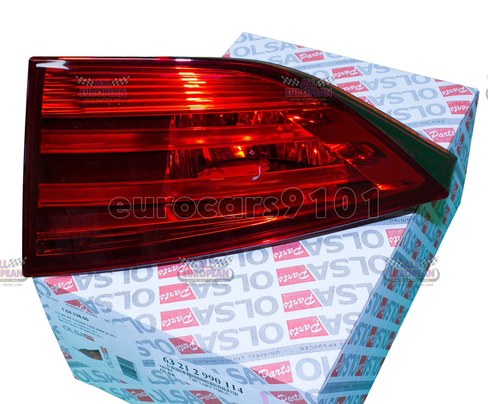 New! OEM OLSA BMW Hatch Tail Light Right Side X1 10413800 