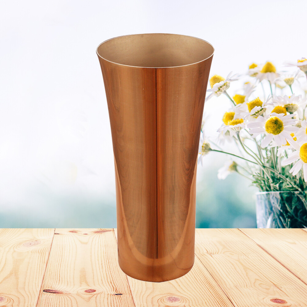 304 Stainless Metal Flower Vase Steel Decorative Water Cup Tall Floor