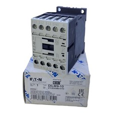 Image of Eaton Dilm9-10 Contactor 3 Normally Closed 4 kW 24V DC 9 A IP20 400V AC 3-Pole