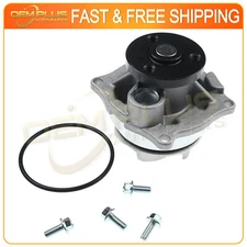 Engine Water Pump For 1998-2004 Mazda Tribute Cougar Mystique L4 2.0L W/Pulley