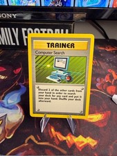 computer search pokemon card value Old Back: Search! & Super Energy Retrieval You may play as many Item cards as you like during your turn (before your attack) 1999 Nintendo Pokemon Game Computer