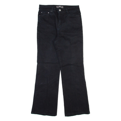 LEVI'S 512 Damen Jeans Schwarz Slim Bootcut W28 L28