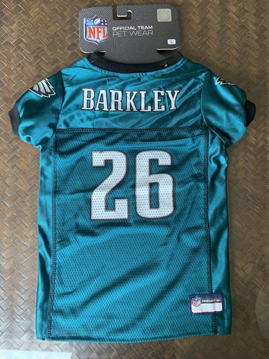 Saquon Barkley #26 Philadelphia Eagles Pet DOG NFL Jersey-Pets