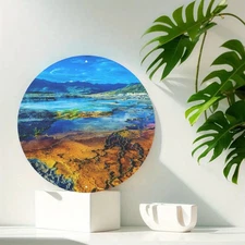 Yellowstone Geothermal Art - Nature Decor