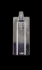 Vintage GUCCI Dog Tag Pendant | Solid 925 Sterling Silver  Italy Authentic