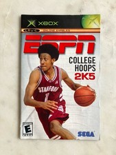 ESPN College Hoops 2K5  XBox  Manual Only