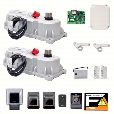 106747445 FAAC KIT POWER 24V SAFE Für Unterirdische Schwingtore Automatisierung