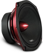 PRO-X694 BM Loudspeaker - 6X9, Midrange, Red Aluminum Bullet, 400W Max, 200W RMS
