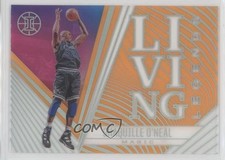 2020-21 Panini Illusions Living Legends Orange Shaquille O'Neal #5 HOF 2r9