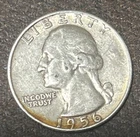 90% Silver Washington Head Quarter 1956-P
