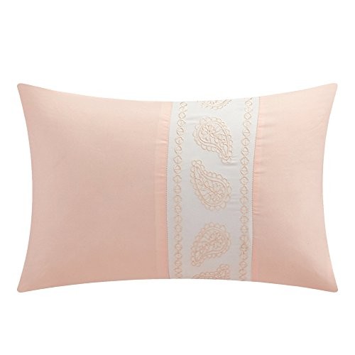 Titian 8 Piece Comforter Hotel Collection Hexagon Embossed Paisley Print - Picture 5 of 6