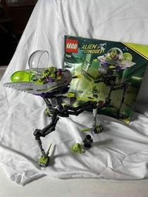 LEGO bundle sets 7049 7051 7052 Alien Invasion w/ manuals & minifigs AS IS