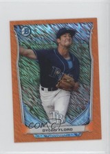 2014 Bowman Orange 18/50 Dylan Floro #BM-TBR4 0f8