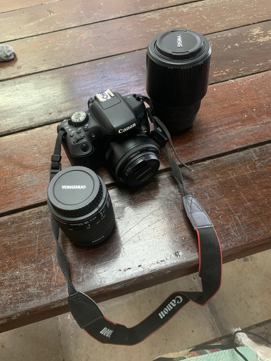 Canon750d Lenses Beginner Photography Bundle UK