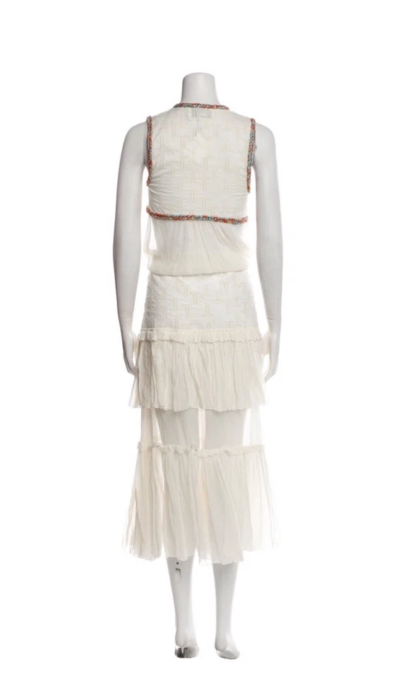 Lanvin Silk Long Dress - Image 3 of 3