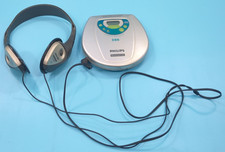 Philips Magnavox Portable CD Player AZ7681 DBB w Headphones 1999 - Tested-Works