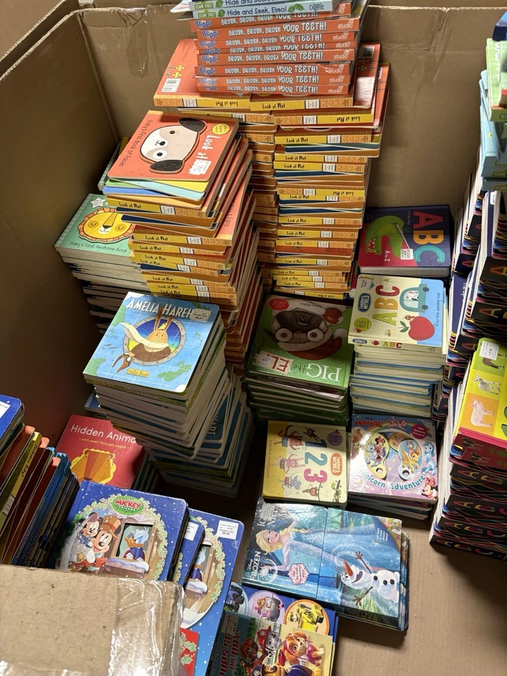 Lot of 50 Children BOARD Hardcover BABY TODDLER DAYCARE PRESCHOOL Kids BOOKS MIX - Image 3 of 4