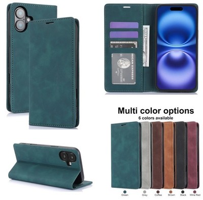 For Samsung Galaxy A55 A54 A25 A35 A15A72 Magnetic Leather Flip Card Wallet Case