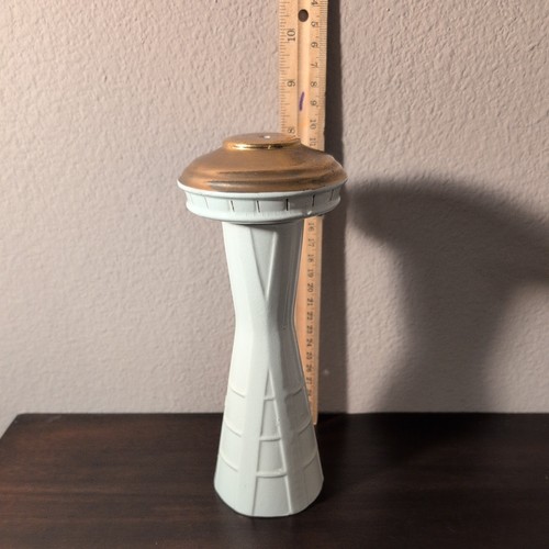 1960’s Seattle World’s Fair Japan Ceramic Space Needle vase or drink container