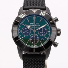 Breitling Superocean Heritage Chronograph 44 DLC BlackSteel Green MB01621A1L1S1