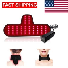 Rechargeable Neck  Wrist Infrared Light Therapy Wrap - 60 LED Portable Solution