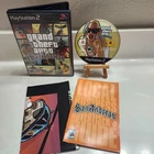 Grand Theft Auto San Andreas PS2 PlayStation 2 Complete CIB + Map Black Label