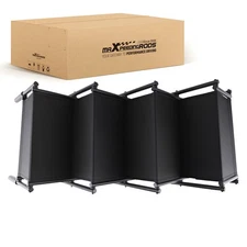 Pet Stairs for High Beds & SUV Entry 4 Steps Foldable Portable Lightweight