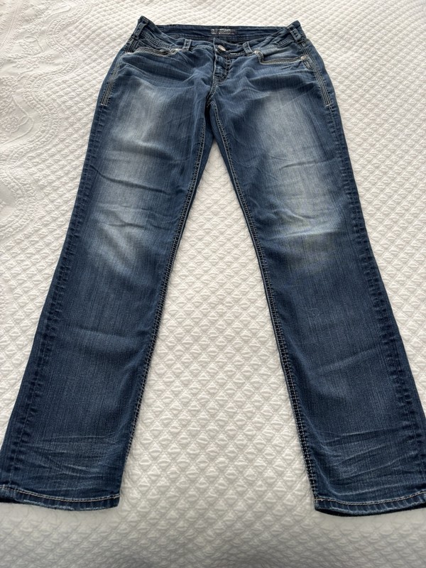 silver suki slim bootcut jeans 