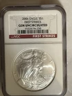 2006 US American Silver Eagle Dollar $1 NGC GEM UNCIRCULATED FIRST STRIKES