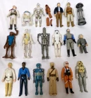 Vintage Star Wars 3.75" Kenner Beater Damaged Broken Figure Lot Luke Han Lando