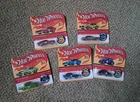 2017 Hot Wheels 50th Anniversary Redline Set of 5 Cars New VW Camaro Mustang T