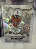 Malachi Toney Leaf Flash Black Speckle 1/1 Non Auto Rare STUD WR Miami