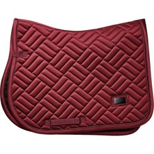 Equestrian Stockholm Modern Bordeaux Full Springschabracke Modern Bordeaux