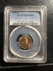 1944-S 1C Cent Lincoln Wheat Penny PCGS MS65 RD Authenticated Graded Coin