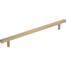 Jeffrey Alexander 845-192SBZ 192mm C-C Satin Bronze Dominique Cabinet Bar Pull